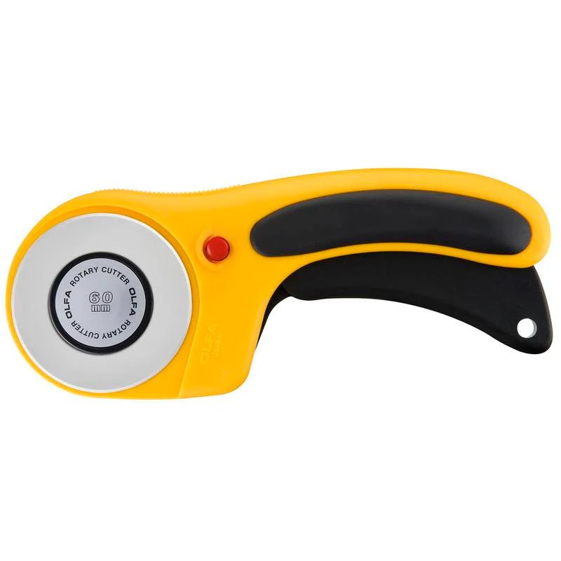 OLFA 60mm Rotary Cutter - RTY3 | Olfa Rotary Cutter for Fabric & Quilting