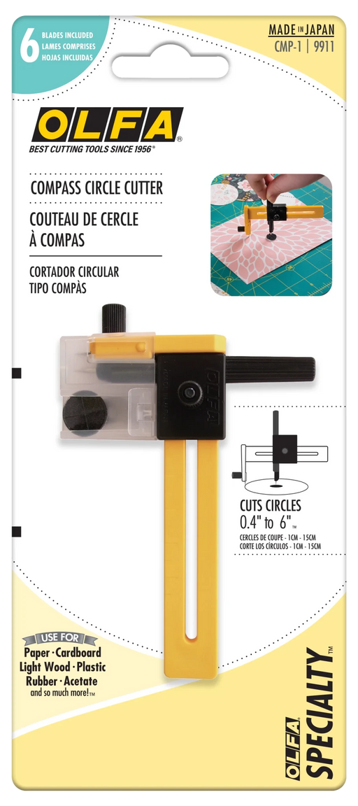 OLFA Compass Cutter - CMP - 1 | Olfa Sewing & Quilting Tool