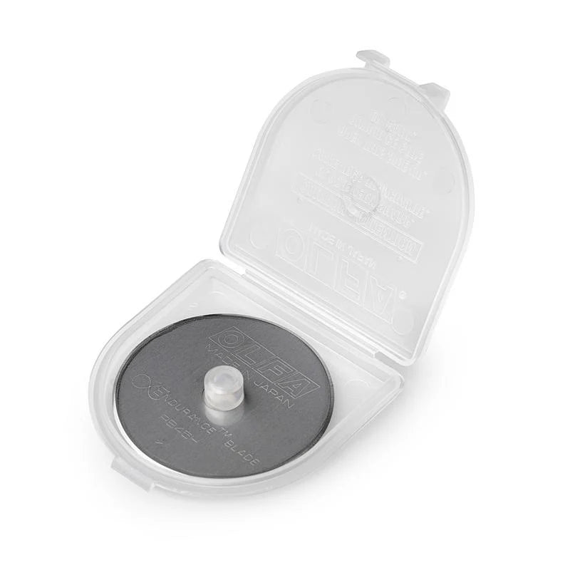 OLFA Endurance 45mm Rotary Blade - 1 Pack - RB45H1 | Olfa Rotary Cutter for Fabric & Quilting