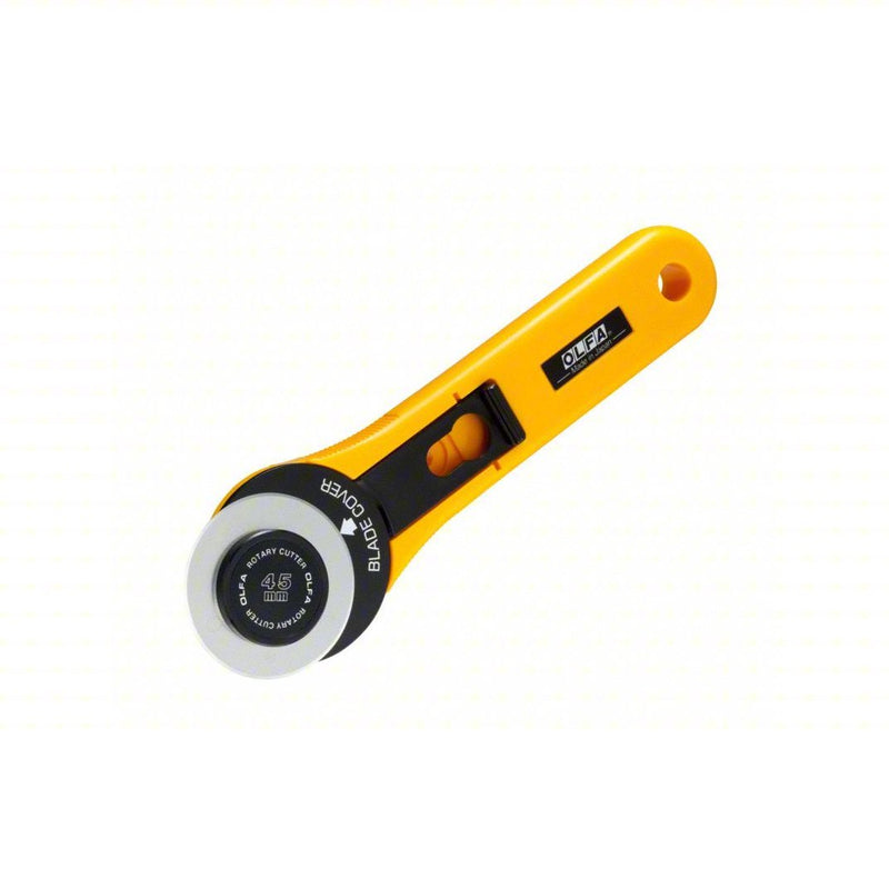 OLFA Heavy - Duty 45mm Rotary Cutter - RTY - 2G | Olfa Rotary Cutter for Fabric & Quilting