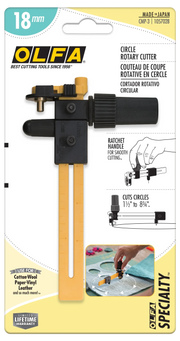 OLFA Rotary Circle Cutter - CMP - 3 | Olfa Rotary Cutter for Fabric & Quilting