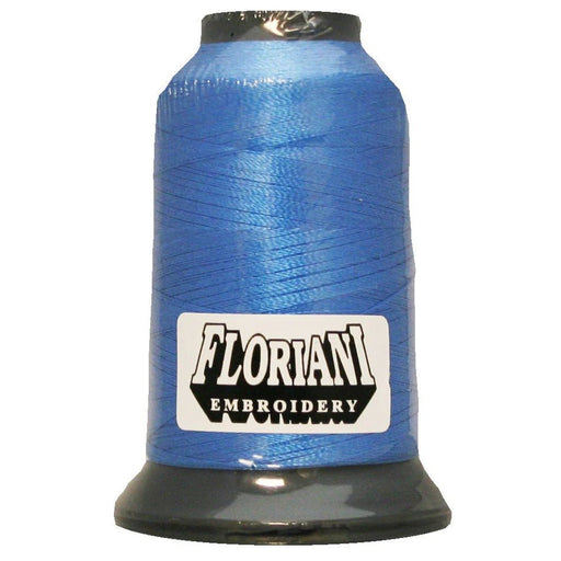 Floriani Polyester Embroidery Thread 1000m/1100yds - Oriental Blue - PF0007