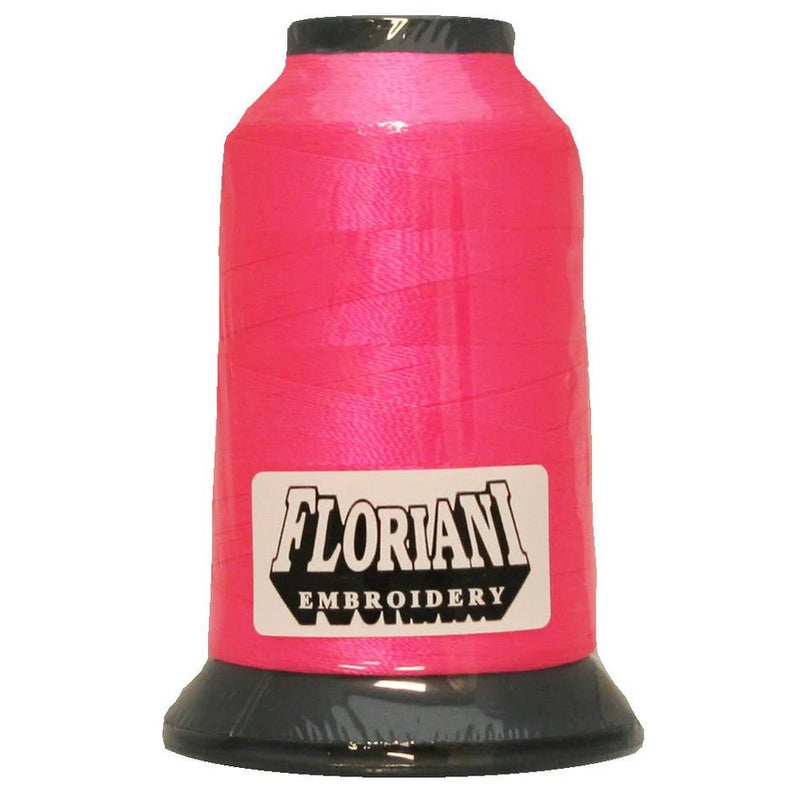 Floriani Polyester Embroidery Thread 1000m/1100yds - Bermuda Pink - PF0008