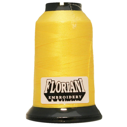 Floriani Chalcedony Yellow embroidery thread PF0011 1000m spool