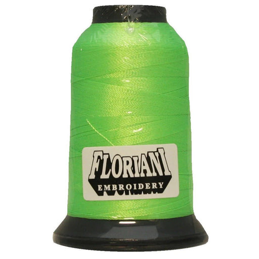 Floriani Polyester Embroidery Thread 1000m/1100yds - Viridian Green - PF0013