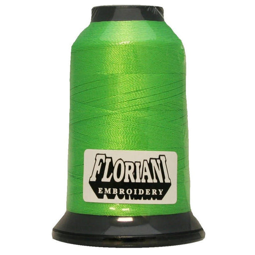 Floriani Polyester Embroidery Thread 1000m/1100yds - Midori Green - PF0014