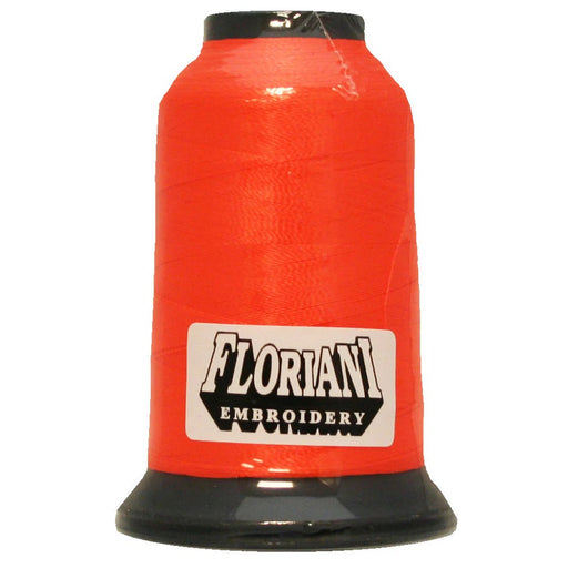Floriani Navaho Orange embroidery thread PF0018 1000m spool