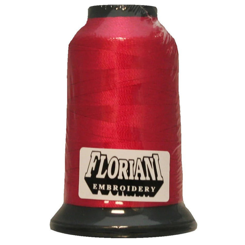 Floriani Polyester Embroidery Thread 1000m/1100yds - Shocking Pink - PF0023