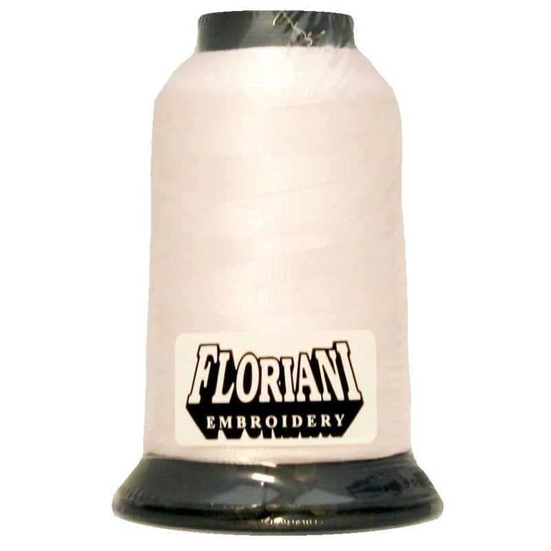 Floriani Polyester Embroidery Thread 1000m/1100yds - Oyster - PF0100
