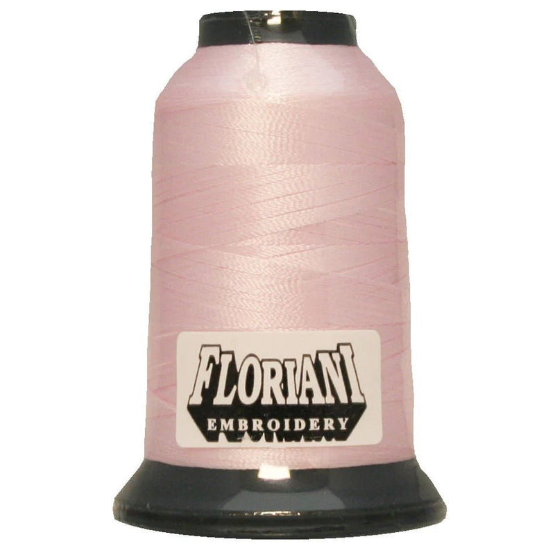 Floriani Polyester Embroidery Thread 1000m/1100yds - Pale Pink - PF0101