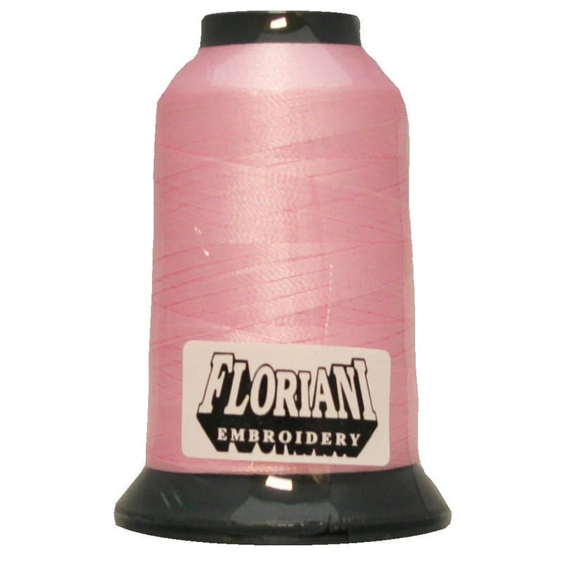Floriani Polyester Embroidery Thread 1000m/1100yds - Light Pink - PF0102