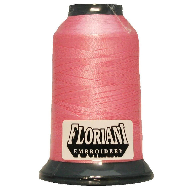 Floriani Polyester Embroidery Thread 1000m/1100yds - Pink - PF0103