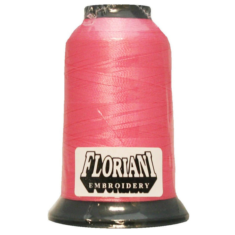Floriani Polyester Embroidery Thread 1000m/1100yds - Laurel Pink - PF0105
