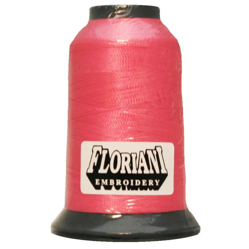 Floriani Polyester Embroidery Thread 1000m/1100yds - Dark Pink - PF0106