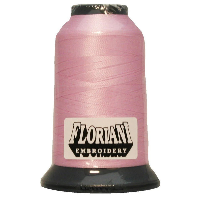 Floriani Polyester Embroidery Thread 1000m/1100yds - Pink Mist - PF0123