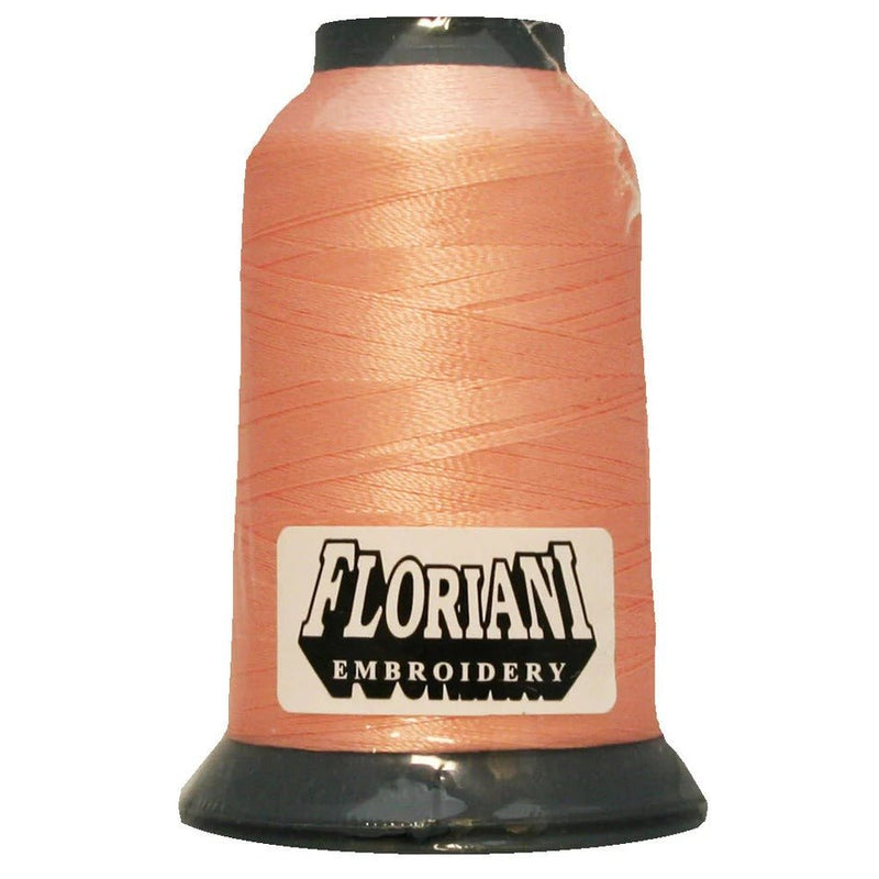 Floriani Polyester Embroidery Thread 1000m/1100yds - Pink Flesh - PF0180