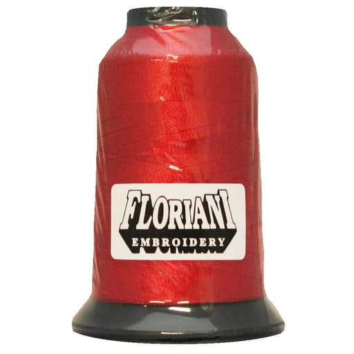 Floriani Polyester Embroidery Thread 1000m/1100yds - Scarlet - PF0190