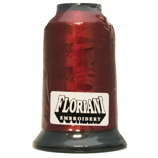 Floriani Polyester Embroidery Thread 1000m/1100yds - Wine - PF0198