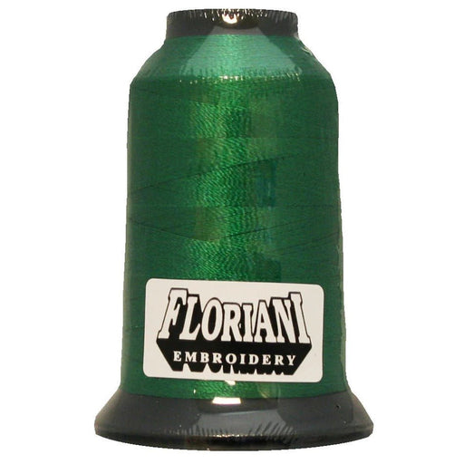 Floriani Polyester Embroidery Thread 1000m/1100yds - True Green - PF0200
