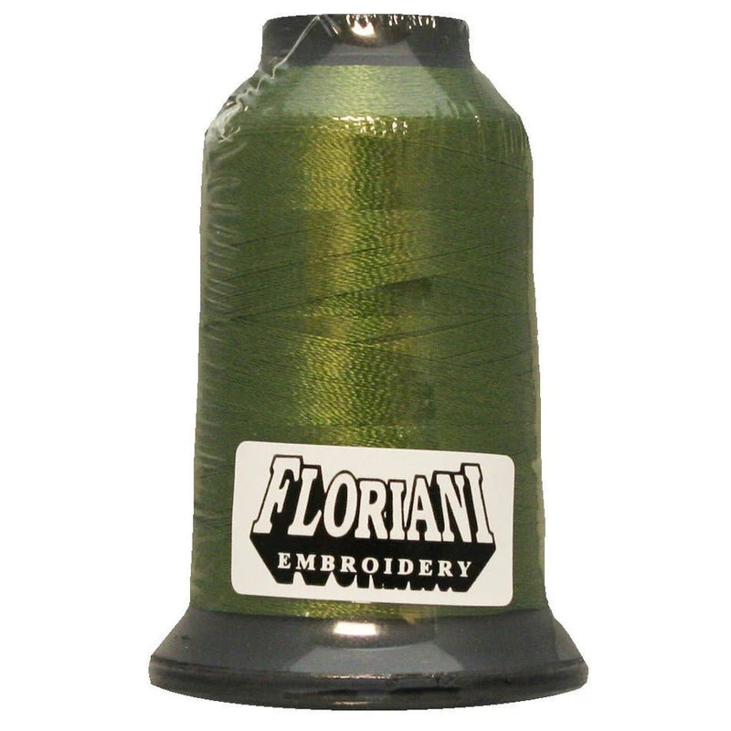 Floriani Polyester Embroidery Thread 1000m/1100yds - Maui Green - PF0218