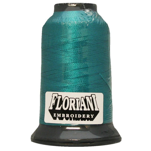 Floriani Polyester Embroidery Thread 1000m/1100yds - Dark Teal - PF0223