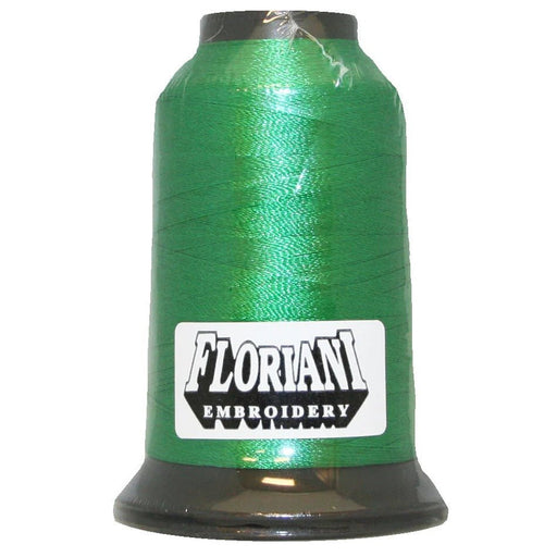 Floriani Polyester Embroidery Thread 1000m/1100yds - Irish Green - PF0233