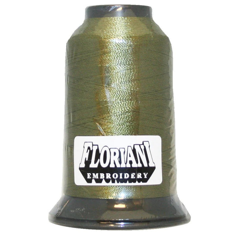 Floriani Polyester Embroidery Thread 1000m/1100yds - Olive Drab - PF0238