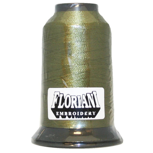 Floriani Polyester Embroidery Thread 1000m/1100yds - Olive Drab - PF0238