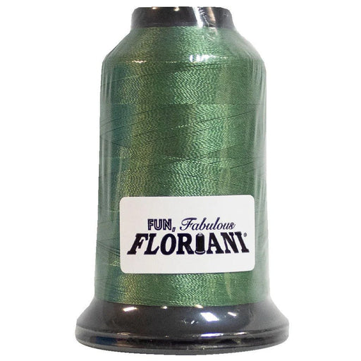 Floriani Polyester Embroidery Thread 1000m/1100yds - Woodland Green - PF0245