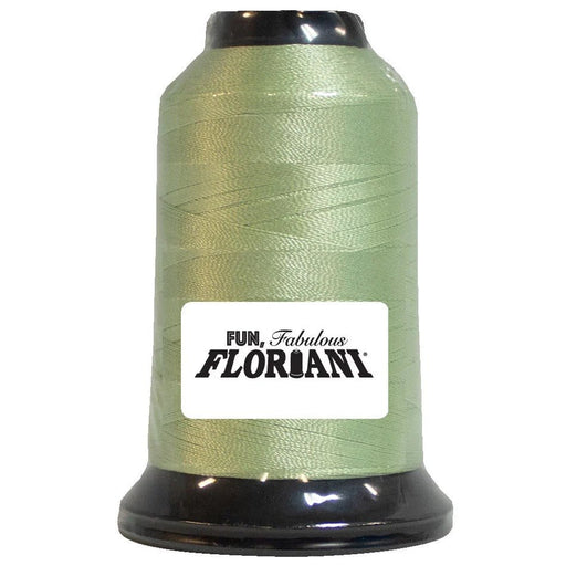 Floriani Polyester Embroidery Thread 1000m/1100yds - Flite Green - PF0251