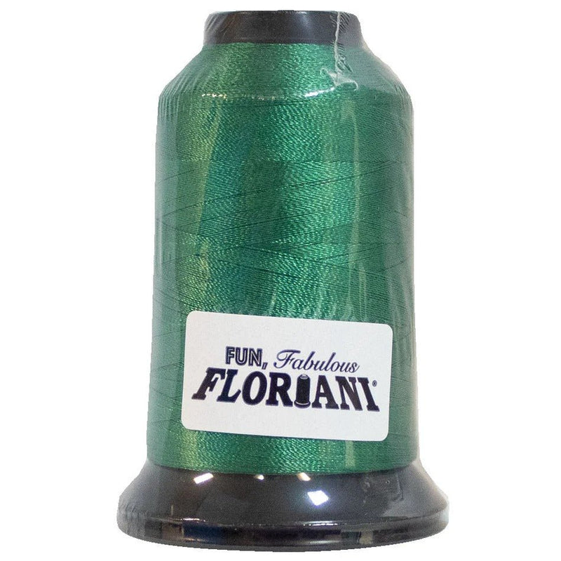 Floriani Polyester Embroidery Thread 1000m/1100yds - Evergreen - PF0255
