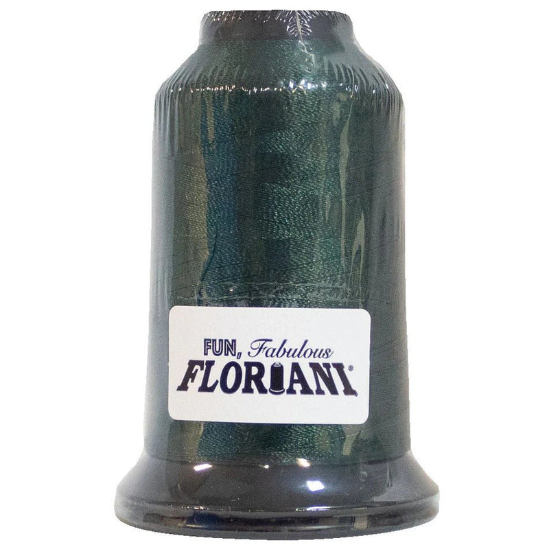 Floriani Polyester Embroidery Thread 1000m/1100yds - Grey Wool - PF0259