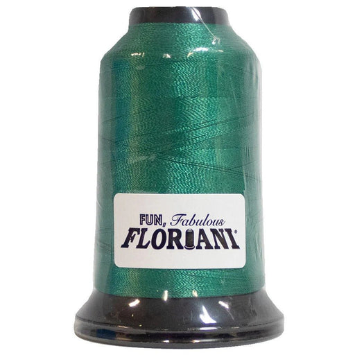 Floriani Polyester Embroidery Thread 1000m/1100yds - Emerald Green - PF0266