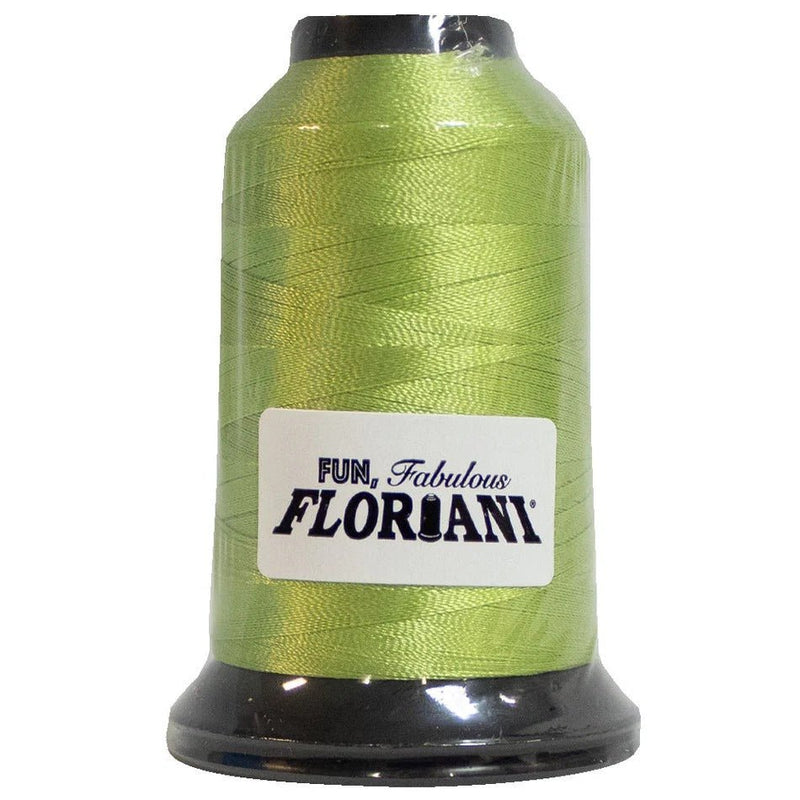 Floriani Polyester Embroidery Thread 1000m/1100yds - Key Lime - PF0273