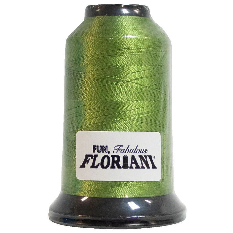 Floriani Polyester Embroidery Thread 1000m/1100yds - Mineral Green - PF0275