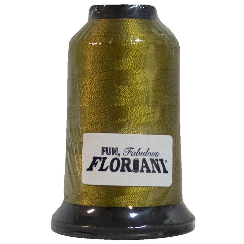 Floriani Polyester Embroidery Thread 1000m/1100yds - Scotch Green - PF0284
