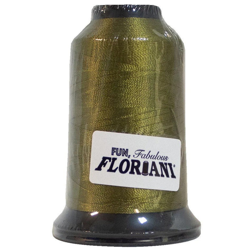 Floriani Polyester Embroidery Thread 1000m/1100yds - Parsley - PF0285