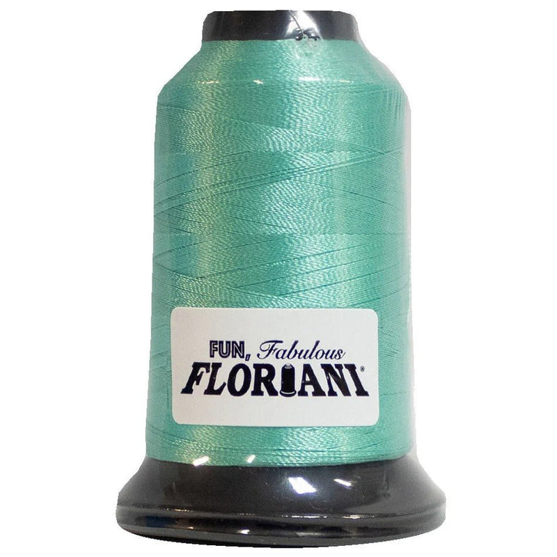 Floriani Polyester Embroidery Thread 1000m/1100yds - Seafoam - PF0291