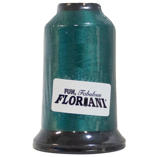 Floriani Polyester Embroidery Thread 1000m/1100yds - Blue Spruce - PF0293