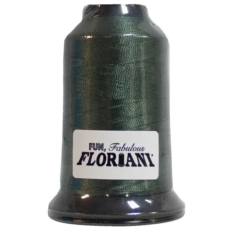 Floriani Polyester Embroidery Thread 1000m/1100yds - Granite - PF0296
