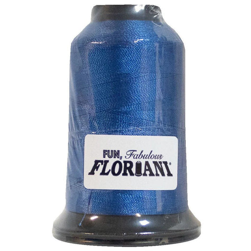 Floriani Polyester Embroidery Thread 1000m/1100yds - Rocket Blue - PF0307