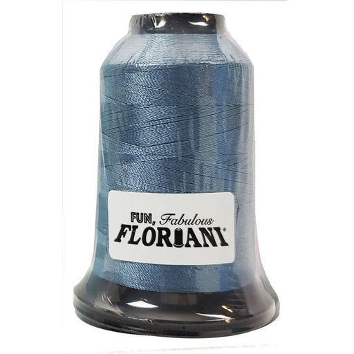 Floriani Polyester Embroidery Thread 1000m/1100yds - Federal Blue - PF0314
