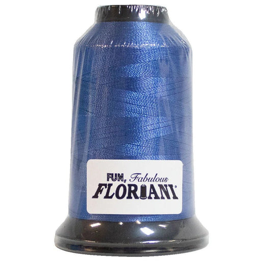 Floriani Polyester Embroidery Thread 1000m/1100yds - Baltic Blue - PF0333