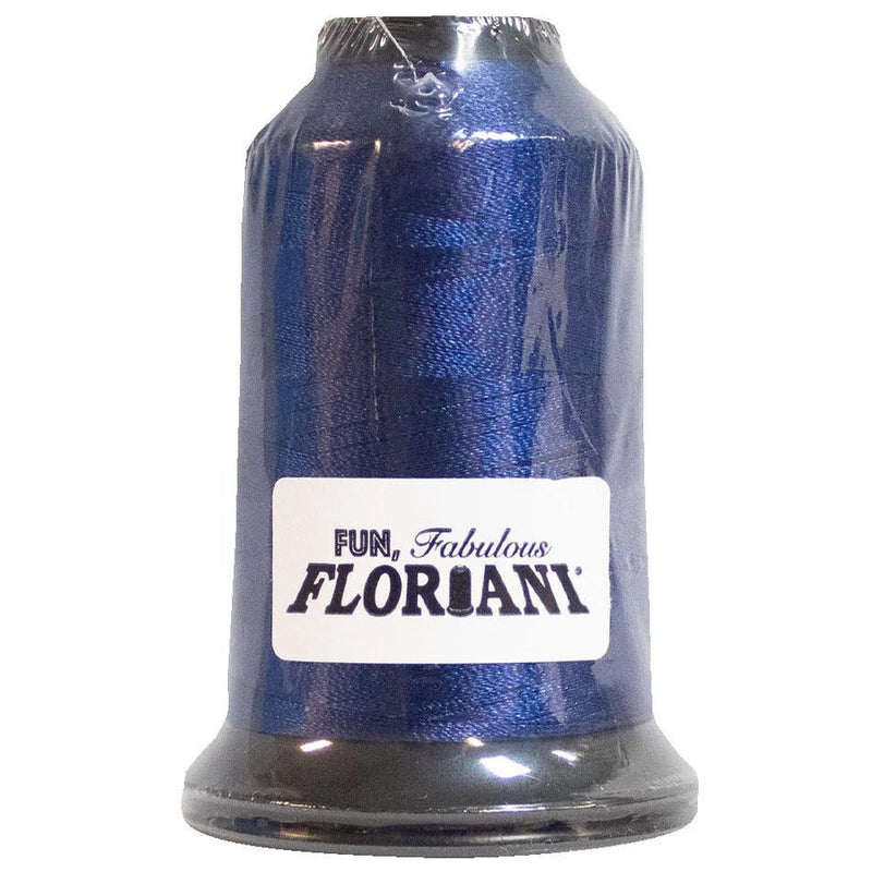 Floriani Polyester Embroidery Thread 1000m/1100yds - Midnight Blue - PF0335