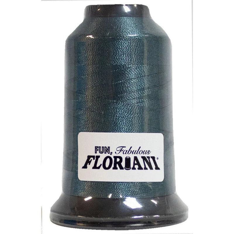 Floriani Polyester Embroidery Thread 1000m/1100yds - Pilgrim Blue - PF0344