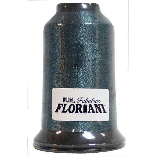 Floriani Polyester Embroidery Thread 1000m/1100yds - Pilgrim Blue - PF0344