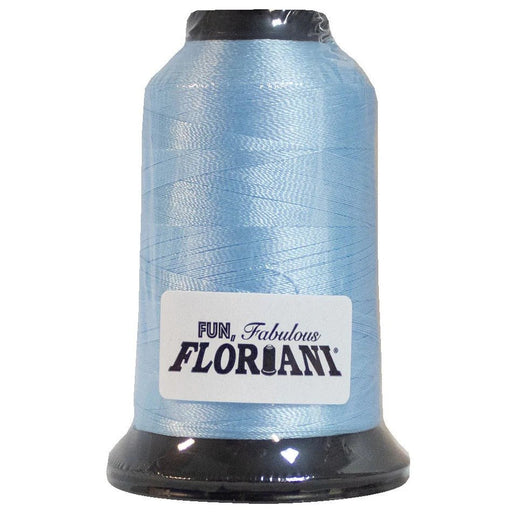 Floriani Polyester Embroidery Thread 1000m/1100yds - Moderate Blue - PF0352