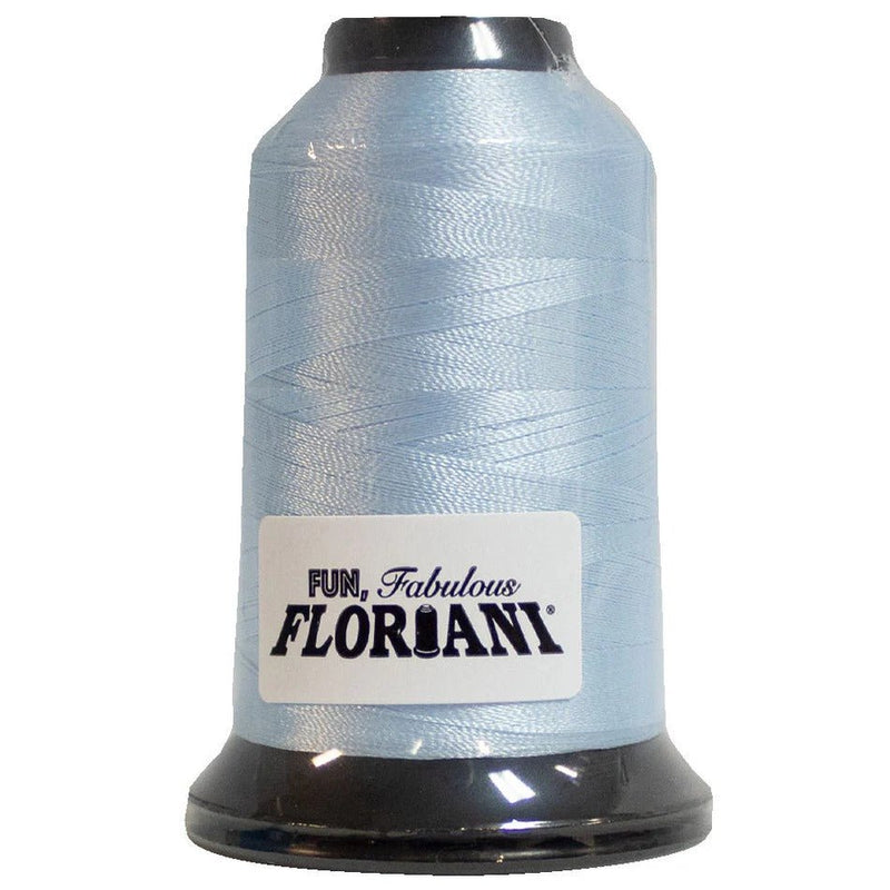 Floriani Polyester Embroidery Thread 1000m/1100yds - Light Blue - PF0361