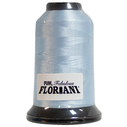 Floriani Polyester Embroidery Thread 1000m/1100yds - Light Blue - PF0361