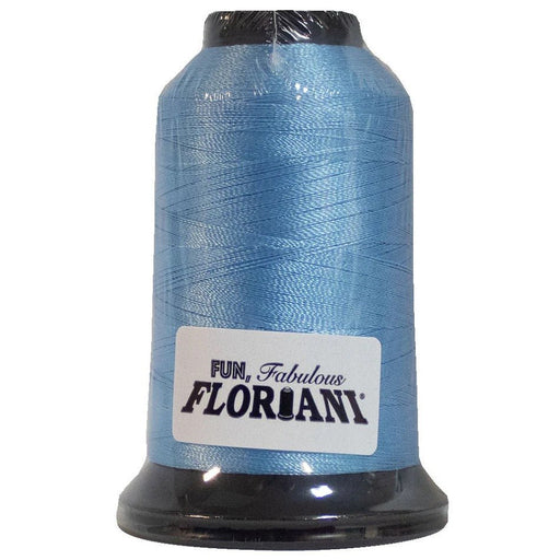 Floriani Polyester Embroidery Thread 1000m/1100yds - Pastel Blue - PF0362